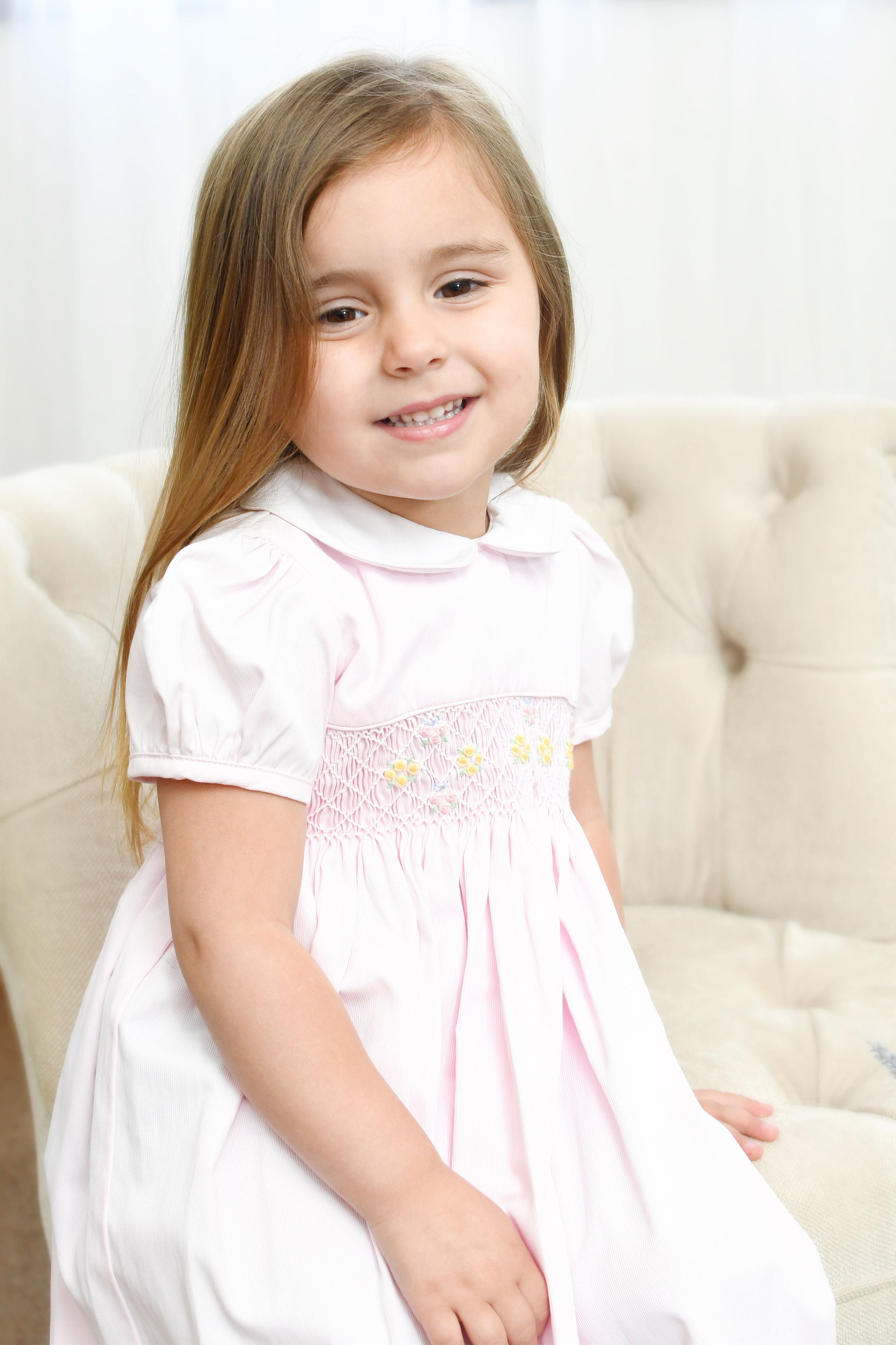 Picque Classic Pink Toddler Girl Dress – Carriage Boutique