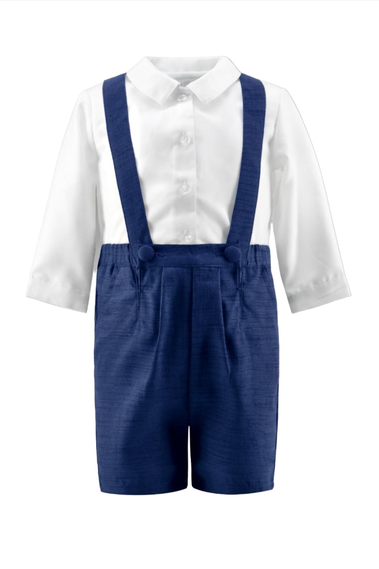 Baby shorts best sale with suspenders