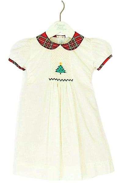 Christmas Short Sleeve Dress for Babies & Toddlers - Carriage Boutique