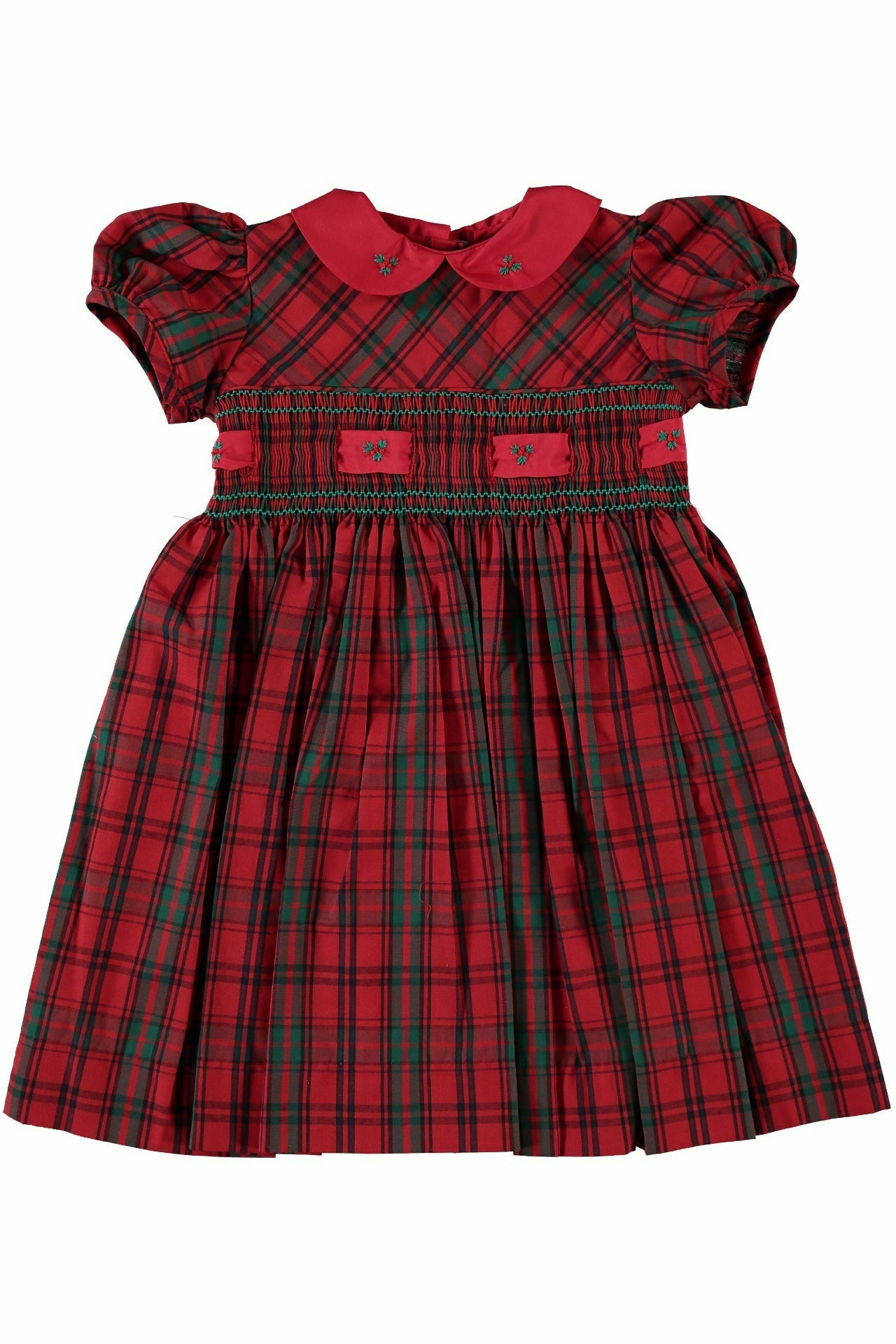 Red Plaid Short Sleeve Dress: Baby & Toddler Carriage Boutique Red Plaid Short Sleeve Dress: Baby & Toddler Carriage Boutique