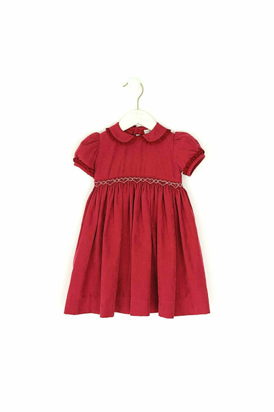 Red Short Sleeve Dress - Carriage Boutique