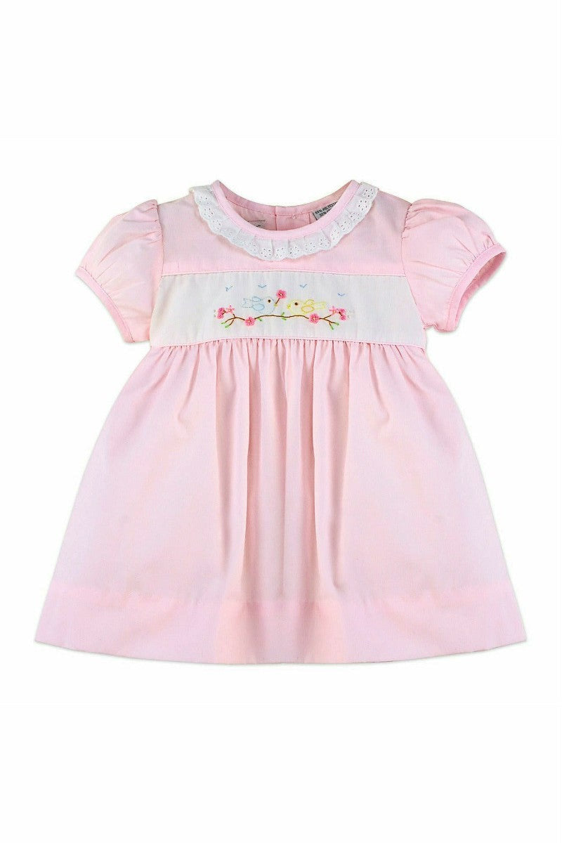 Hand Smocked Baby Girl Classic Dress 2 - Carriage Boutique