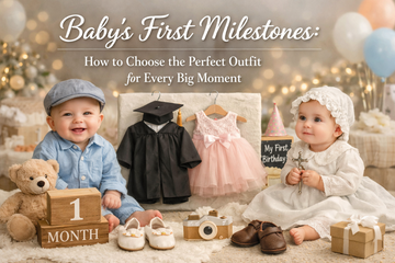 Baby’s First Milestones: Choosing the Perfect Outfit for Every Big Moment