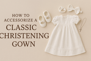 How to Accessorize a Classic Christening Gown