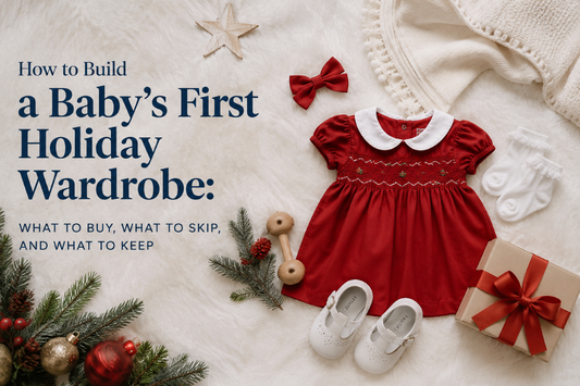 How to Build a Baby’s First Holiday Wardrobe: What to Buy, What to Skip, and What to Keep