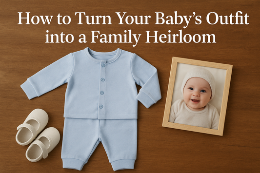 How to Turn Your Baby’s Outfit into a Family Heirloom