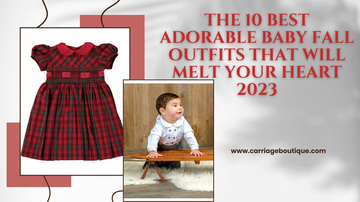 Baby Fall Essentials 10 Best Adorable Baby Fall Outfits That Will Melt Your Heart 2023 ...