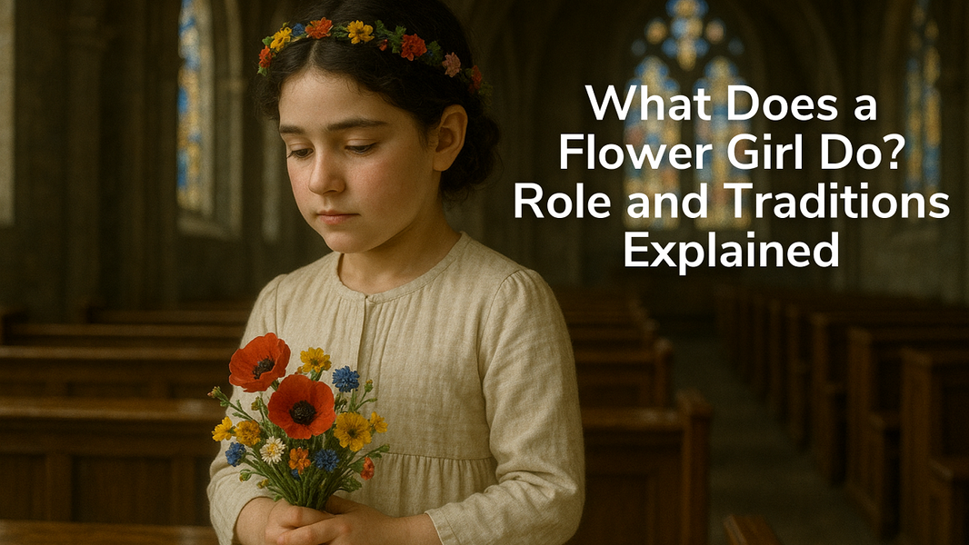 What Does a Flower Girl Do? Role and Traditions Explained – Carriage ...