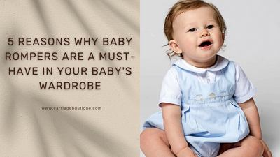 5 Reasons Why Baby Rompers Are a Must-Have in Your Baby's Wardrobe