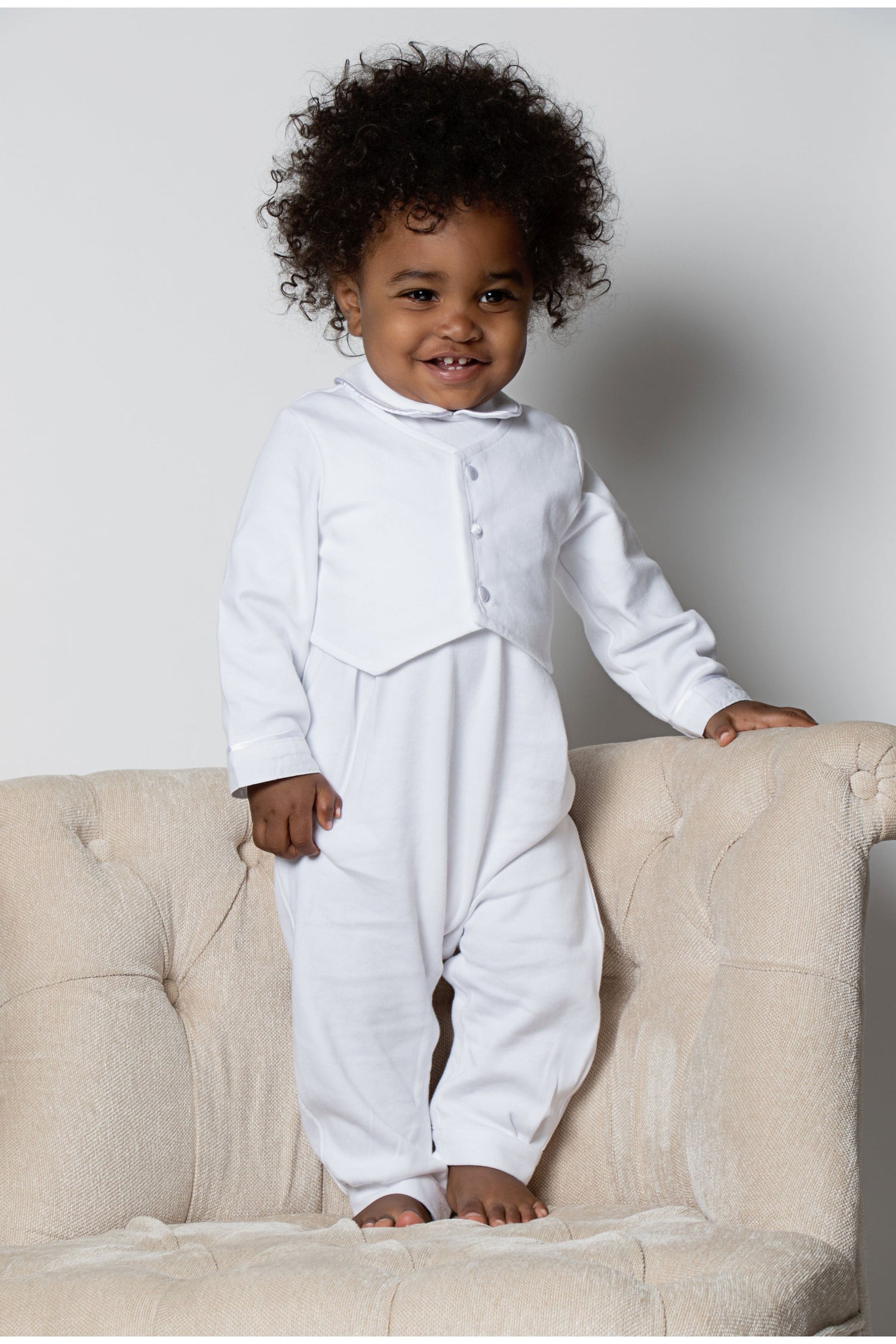 Elegant Baby Boy Christening & Baptism Outfit Set - 9M Elegant Baby Boy Christening & Baptism Outfit Set - 9M