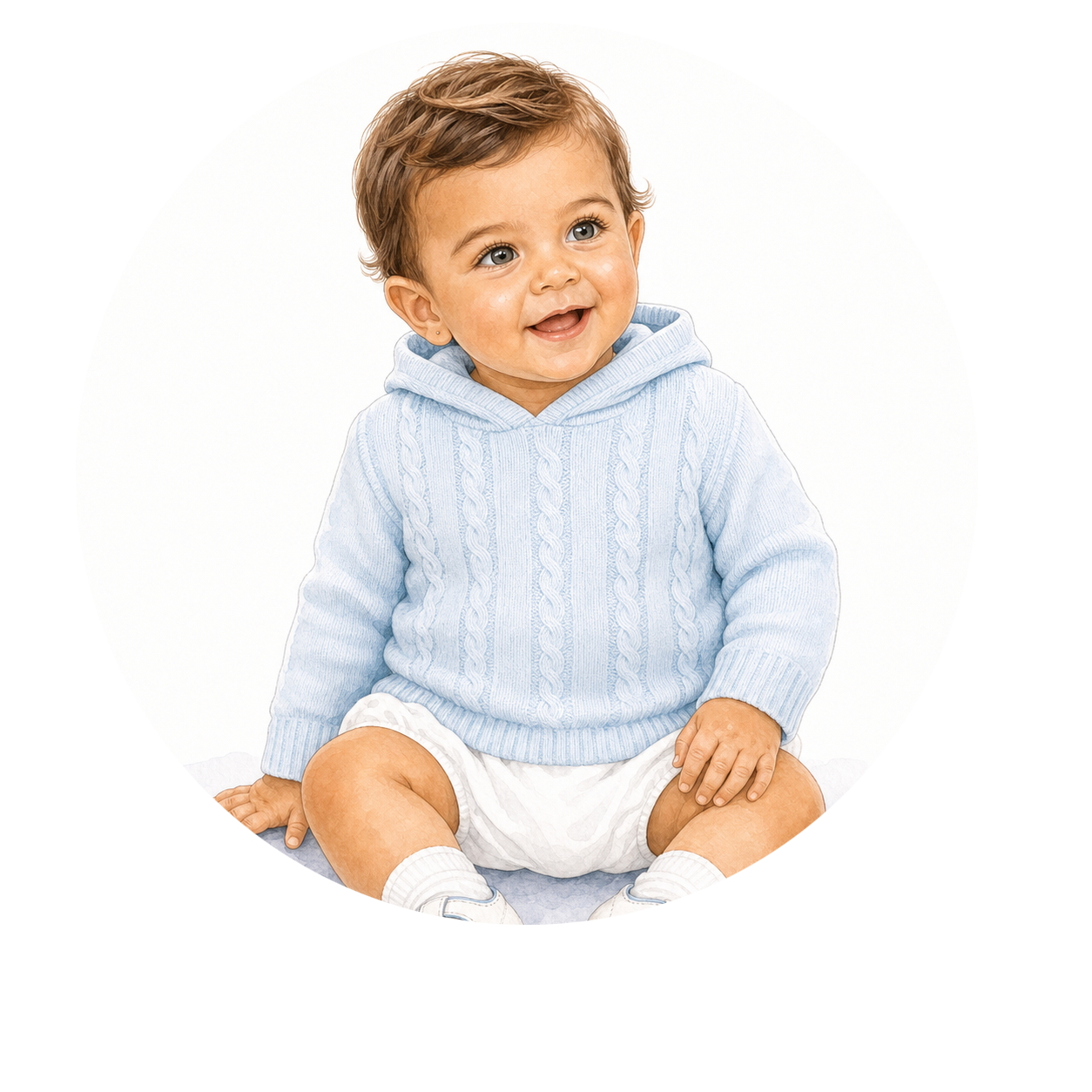 MJ Boys Zipback Sweaters & Knitted Hoodies