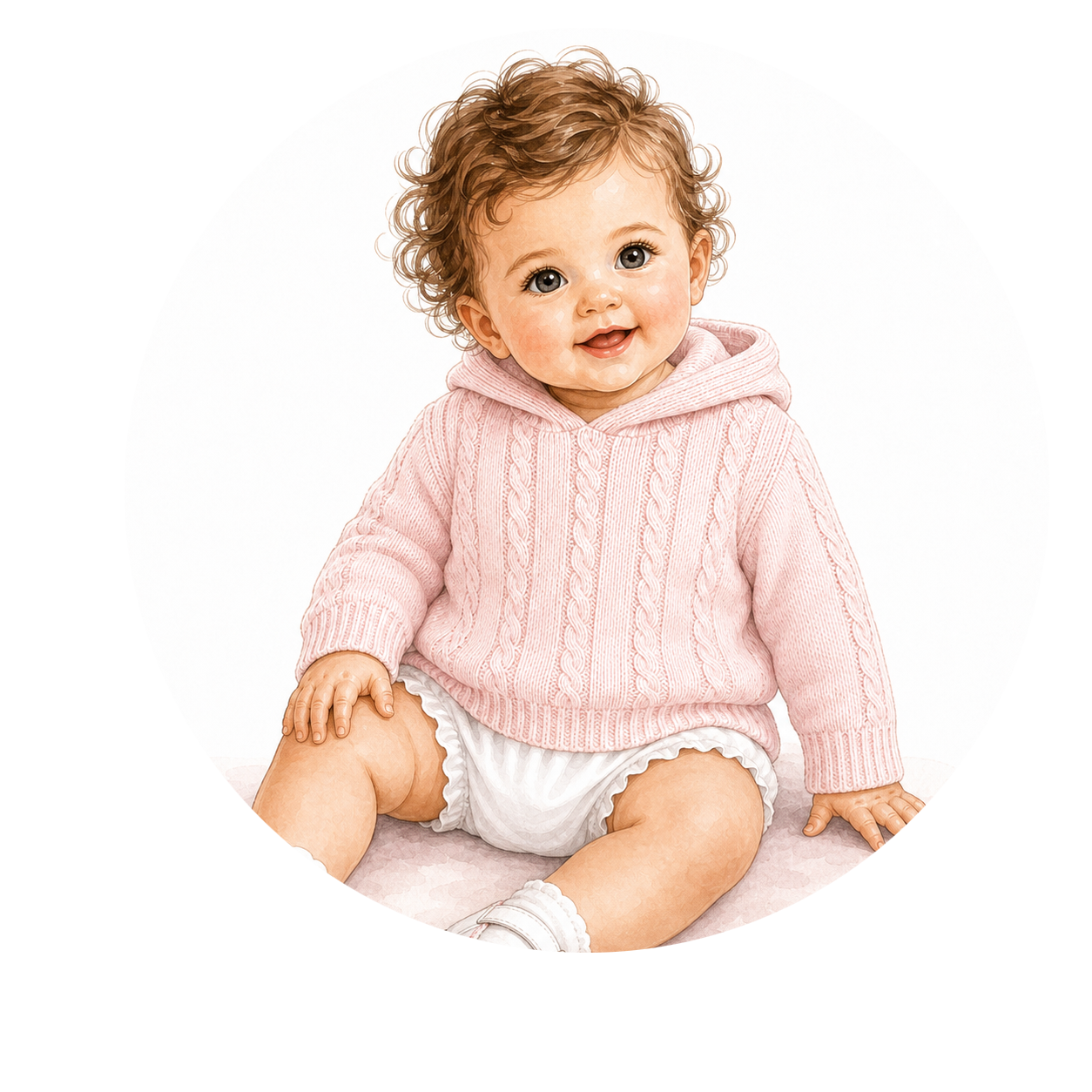 MJ Girls Zipback Sweaters & Knitted Hoodies