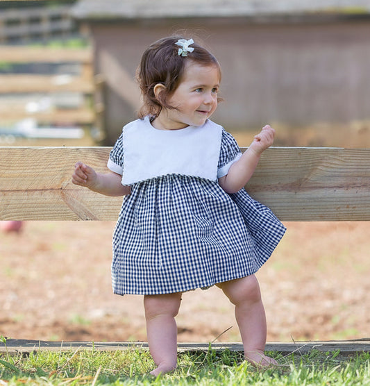Carriage-Boutique-Monogram-Navy-Check-Baby-Toddler-Girl-Dress