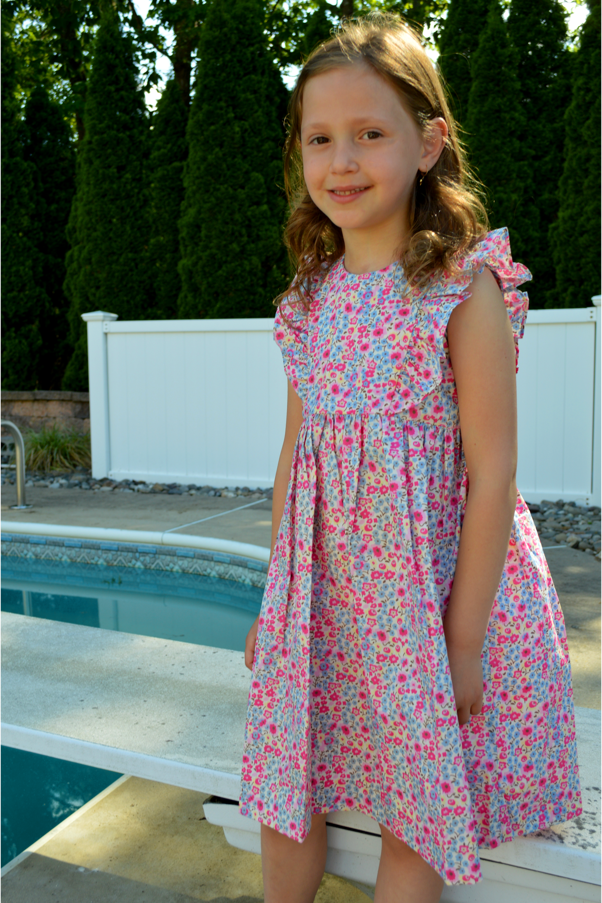 Smocked Baby Girl Floral Dress (Infants & Toddlers) - 4T Smocked Baby Girl Floral Dress (Infants & Toddlers) - 4T