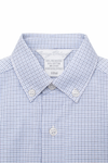 Navy Blue Check Infant & Toddler Boys Polo Shirt
