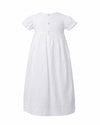Ribbon and Flowers Girls Gown & Bonnet