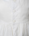 Ribbon and Flowers Girls Gown & Bonnet