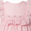 Swiss Dot Pink Baby Girl Dress & Panty