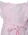 Swiss Dot Pink Baby Girl Dress & Panty