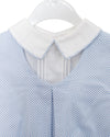 2pc Check Baby Boy Bubble Romper