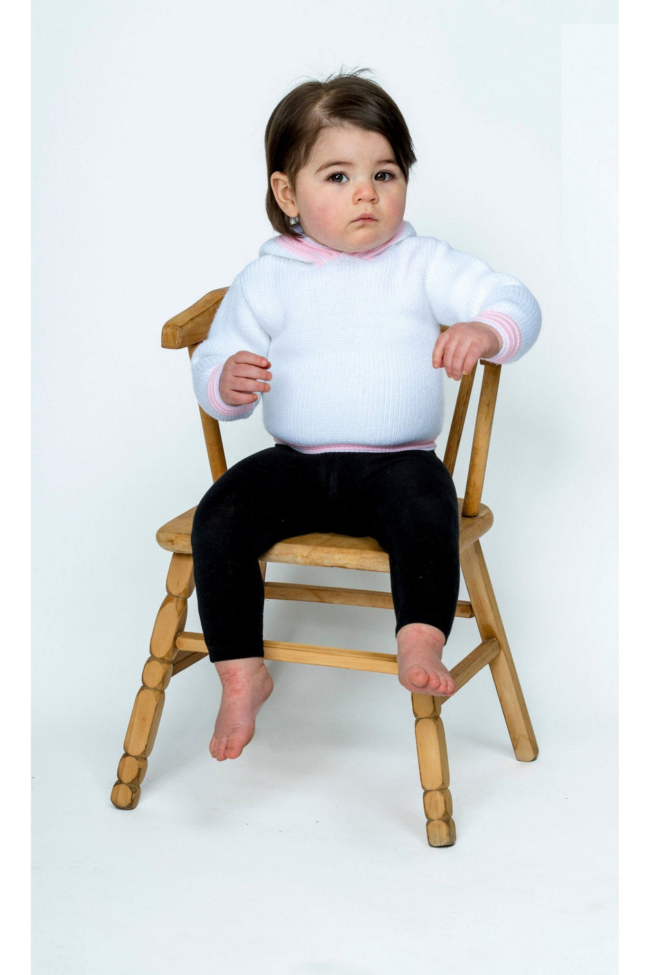 Carriage Boutique Zip Back Sweater - White Whale