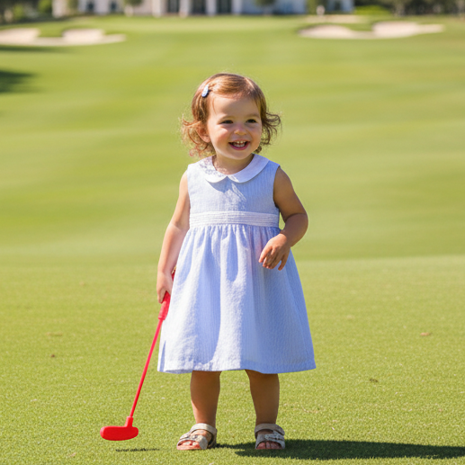 Carriage-Boutique-Monogram-Seersucker-Yoke-Toddler-Youth-Girl-Dress