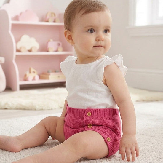 Baby Girls Diaper Cover Knitted