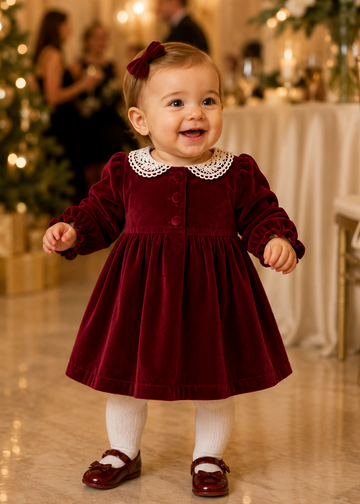 red velvet newborn dress Amnnchya Baby Girl Christmas Outfit Bow Long Sleeve Romper Infant Baby Girls Fall Winter Clothes (Red White, 0-3 Months) : Clothing, Shoes & Jewelry Beautiful red dress for baby girls from Mayoral Newborn Bryan red velvet baby dress,red