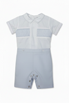 Smocked Bobby Suit Gray Class