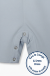Smocked Bobby Suit Gray Class