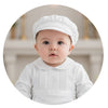 Baby Boy Christening Outfit Elegant Cross with Hat