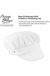 Boys' Long Christening & Baptism Outfit Set – Soft Cotton Vested By Carriage Boutique 4
 