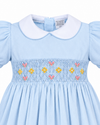 Picque Classic Blue Toddler Girl Dress