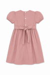Hand Embroidery Short Sleeves Yoke Baby  Dress