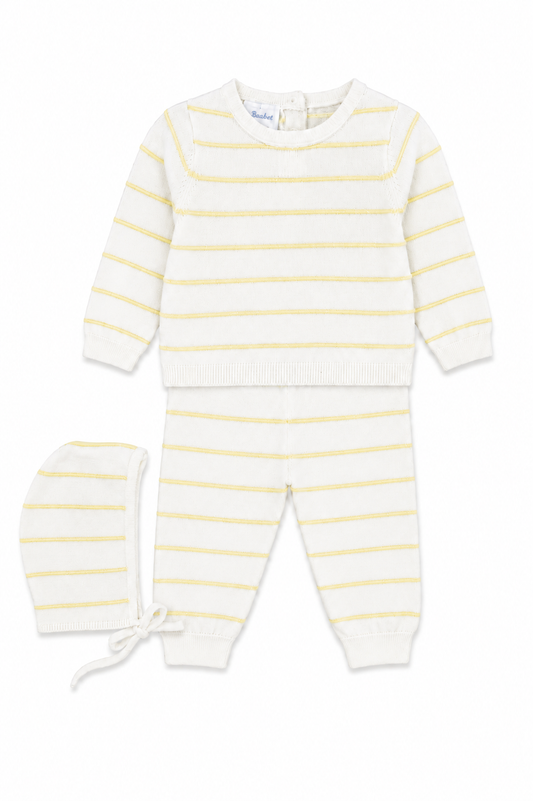 3 Piece Newborn Legging Set with Hat