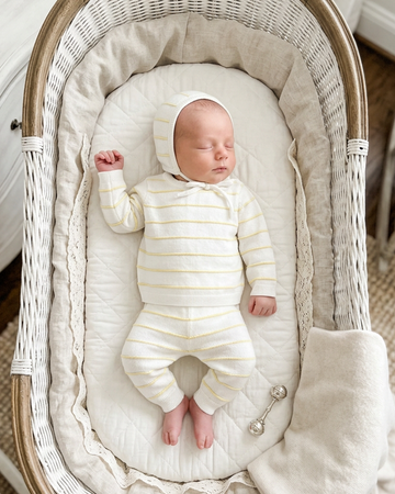 3 Piece Newborn Legging Set with Hat