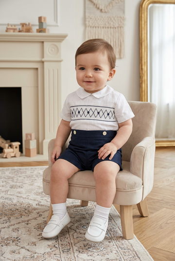 Neat Navy Bobby Suit - Baby & Toddler
