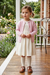 Julius Berger Cotton Cashmere Pink Baby Girl Cardigan