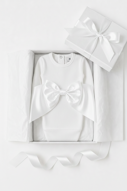 10086-Baby Newborn Receiving Swaddle Gift - Perfect for a Baby First Picture