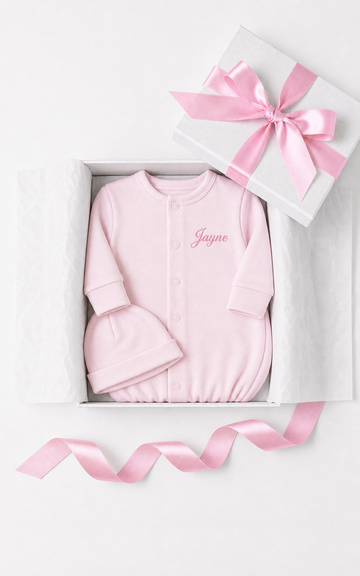 Sleep Sack with Matching Hat Gift - Add Personalization!