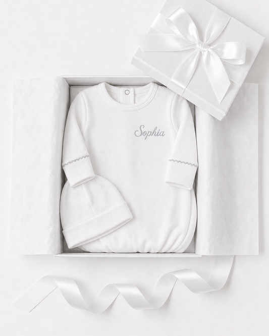 Sleep Sack with Matching Hat Gift - Add Personalization!