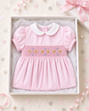 Baby Girl Picque Classic  Pink Dress Gift