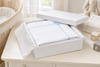 Julius Berger Blue Ribbon & Cross Blanket Baby Gift