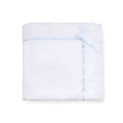 Julius Berger Blue Ribbon & Cross Blanket Baby Gift