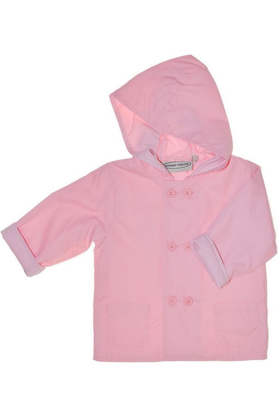 Infant & Toddler Pink Raincoat Jacket - Carriage Boutique