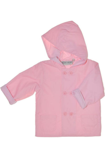 Infant & Toddler Pink Raincoat Jacket - Carriage Boutique