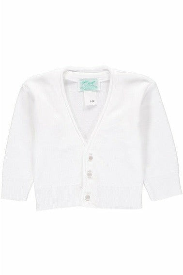 Julius Berger Cotton Cashmere Baby Boy Cardigan - Carriage Boutique