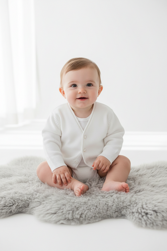 Julius Berger Cotton Soft Baby Boy Cardigan