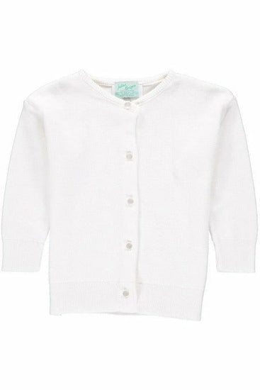  Personalized Cotton Cashmere Baby Girl Communion Cardigan 2 - Carriage Boutique