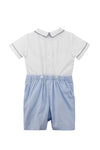 Smocked Train Baby & Toddler Boy Bobbie Suit 2